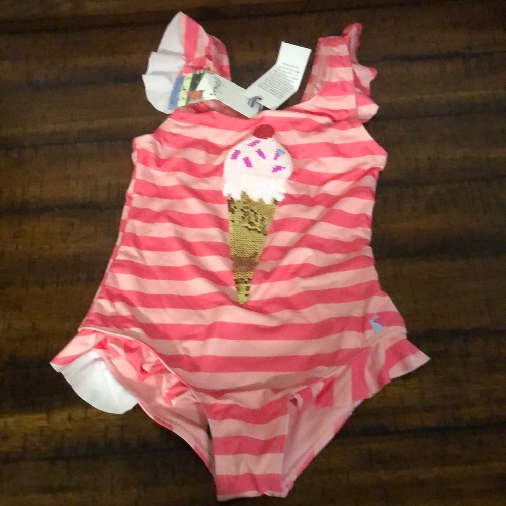 Joules kid’s swimsuit NWT.. size 10 yr